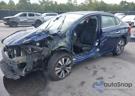 2019 Nissan Sentra S/Sv/Sr/Sl from USA, damaged, VIN 3N1AB7AP1KY251835